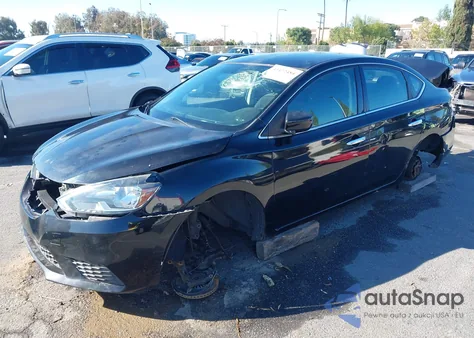 2017 Nissan Sentra Sv z USA, uszkodzony, nr VIN 3N1AB7AP8HL721588
